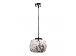 Подвесной светодиодный светильник Lumina Deco Daisy LDP 6823-300 CHR+GY