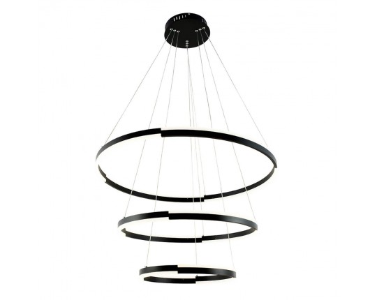 Подвесная светодиодная люстра Arte Lamp Alfie A2180SP-60BK