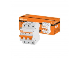 Автоматический выключатель TDM Electric ВА47-29 3Р 13А 4,5кА SQ0206-0108