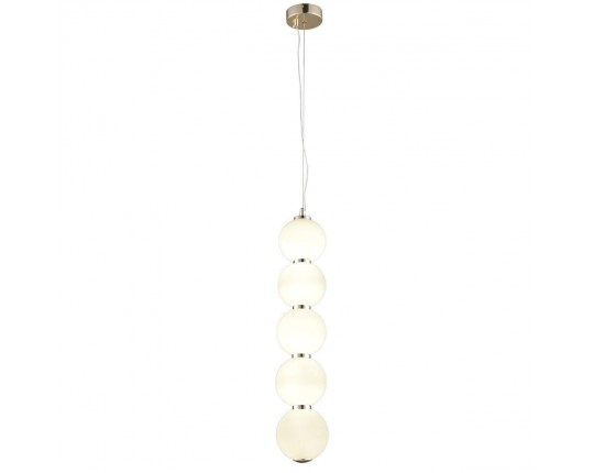 Подвесной светодиодный светильник Natali Kovaltseva Loft Led Lamps 81100/5C Gold White