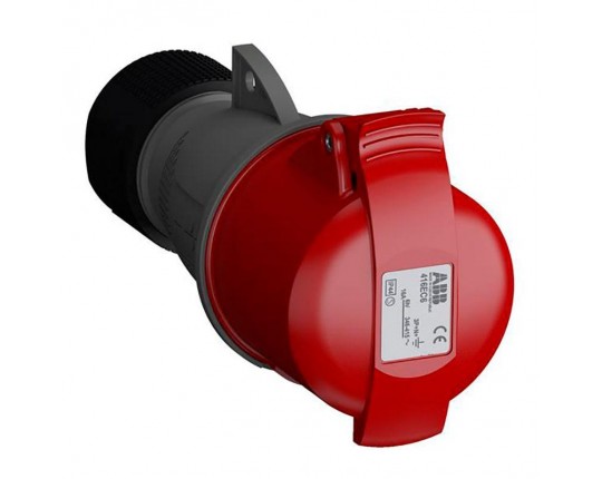 Розетка кабельная EasySafe 416EC6,16А,3P+N+E,IP44,6ч 2CMA102023R1000