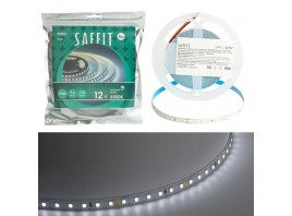 Светодиодная лента Saffit 9,6W/m 120LED/m 2835SMD холодный белый 5М SST02 55242