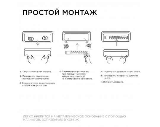 Светодиодный модуль Apeyron 02-53