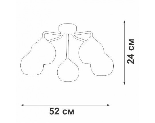 Потолочная люстра Vitaluce V3096-9/5PL