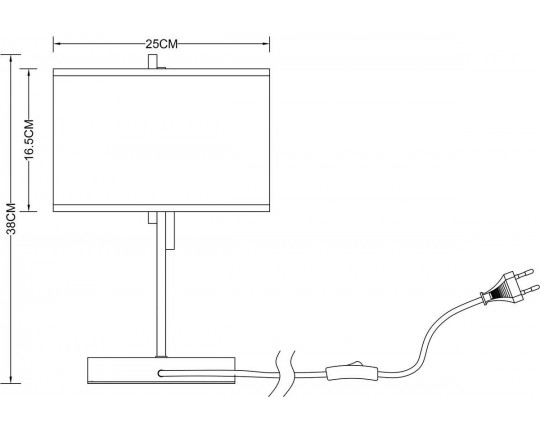 Настольная лампа Arte Lamp Julietta A5037LT-2CC