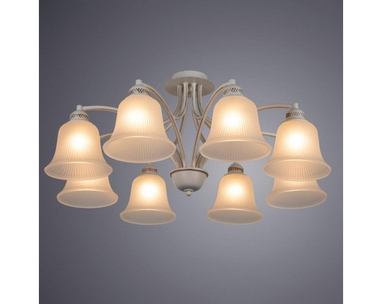 Потолочная люстра Arte Lamp Emma A2713PL-8WG