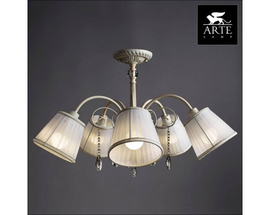 Потолочная люстра Arte Lamp Alexia A9515PL-5WG