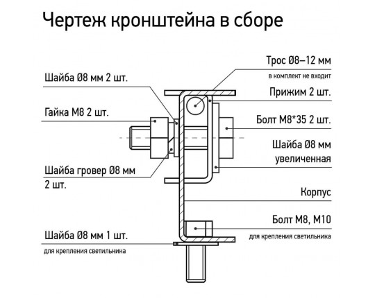 Кронштейн Jazzway PHB 5025530