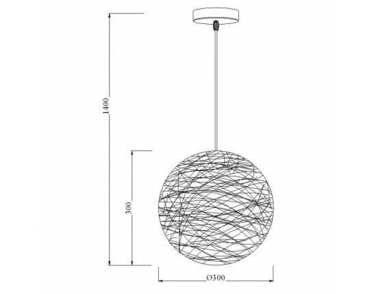 Подвесной светильник Lucide Fibre 08418/30/31