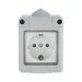 Коробка для открытого монтажа LK Studio LK45 с панелью серый 855003-1