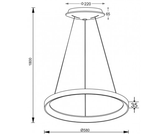 Подвесной светодиодный светильник Deko-Light Merope 342195