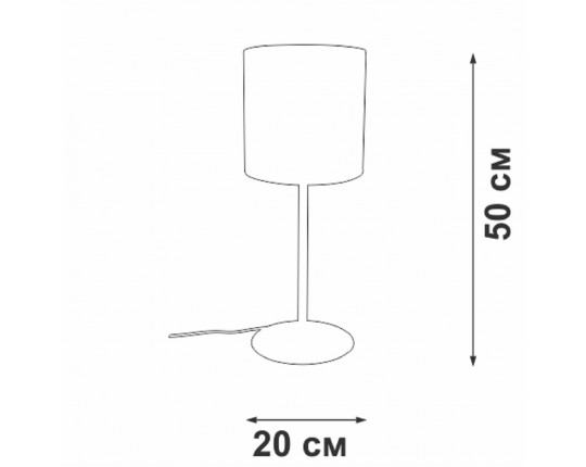 Настольная лампа Vitaluce V3029-0/1L