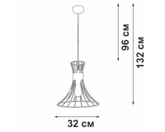 Подвесной светильник Vitaluce V3027-1/1S