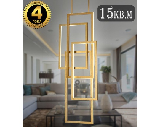 Подвесной светодиодный светильник Natali Kovaltseva Loft Led Lamps 81128/1C Gold