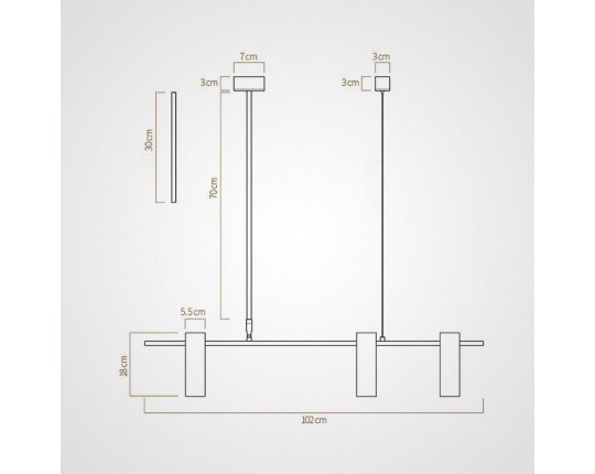 Подвесная люстра Imperium Loft Adis 212661-26