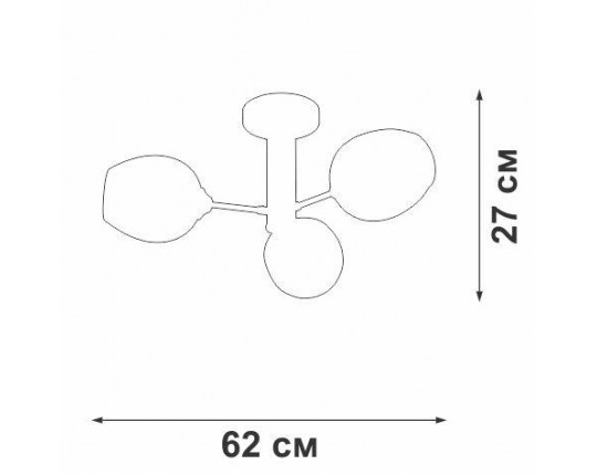 Потолочная люстра Vitaluce V3956-8/3PL