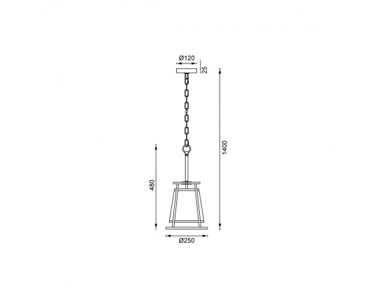 Подвесная люстра Vele Luce Linda VL4243P01