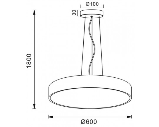 Подвесной светодиодный светильник Deko-Light Menkar 342205