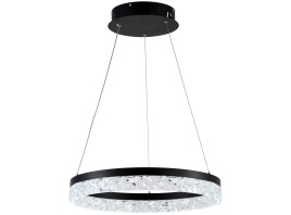 Люстра подвесная, светодиодная DK6033B/1 BK, LEDx36W