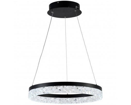 Люстра подвесная, светодиодная DK6033B/1 BK, LEDx36W