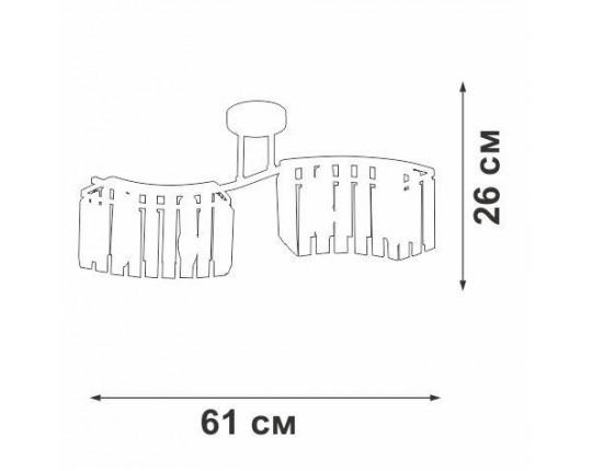 Потолочная люстра Vitaluce V5884-0/4PL