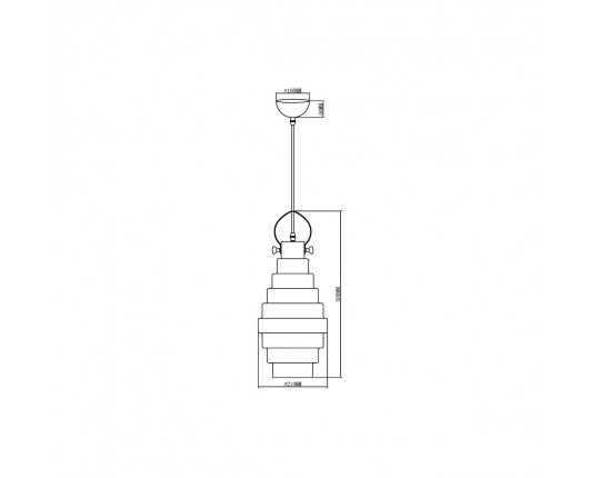 Подвесной светильник Vele Luce Genio VL5404P11