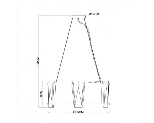 Подвесная люстра Arte Lamp Grato A4079LM-6CC