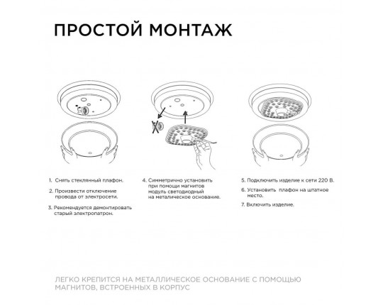 Светодиодный модуль Apeyron 02-55