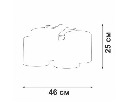 Потолочная люстра Vitaluce V28810-1/4PL