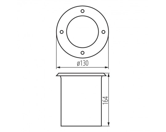 Грунтовый светильник Kanlux BERG AD-7O 36430