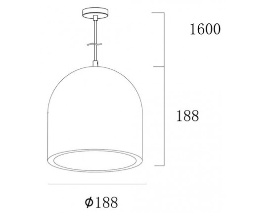 Подвесной светильник Deko-Light Concreto 342128