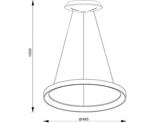 Подвесной светодиодный светильник Deko-Light Merope 342154