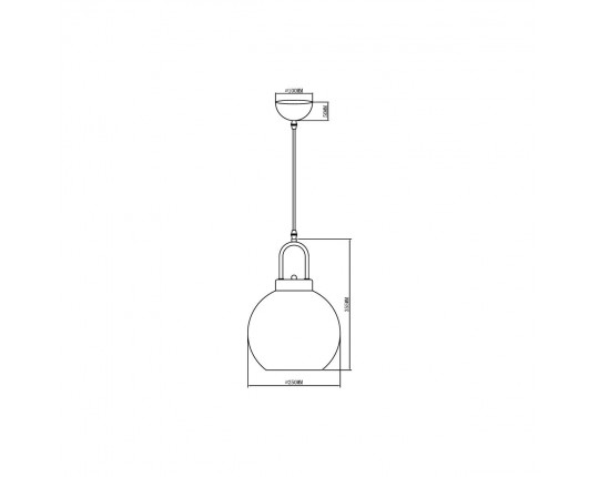 Подвесной светильник Vele Luce Cloe VL5414P11