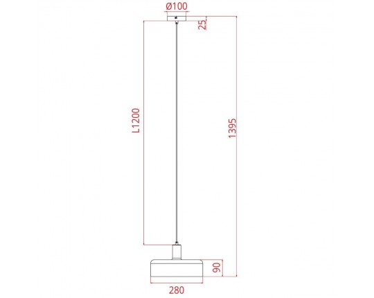 Подвесной светильник Arte Lamp Skat A7052SP-1BK