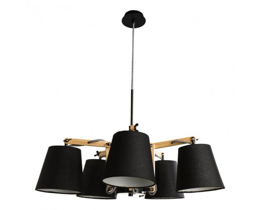 Подвесная люстра Arte Lamp Pinoccio A5700LM-5BK