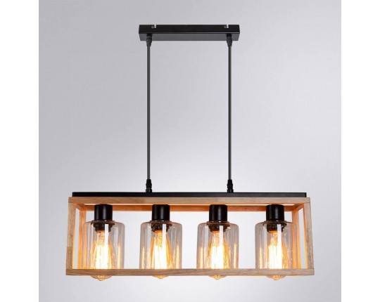 Подвесная люстра Arte Lamp Dublin A7025SP-4BK