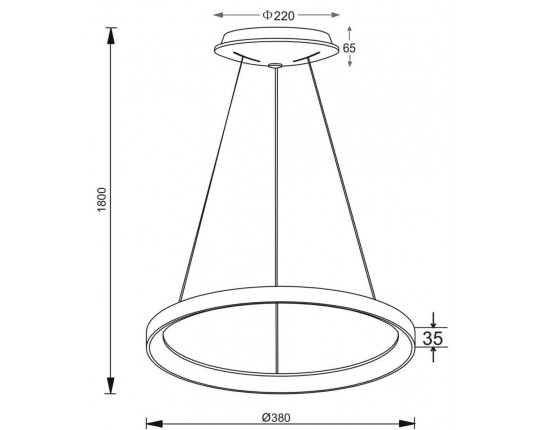 Подвесной светодиодный светильник Deko-Light Merope 342192