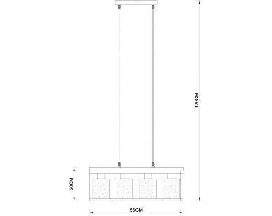 Подвесная люстра Arte Lamp Dublin A7025SP-4BK