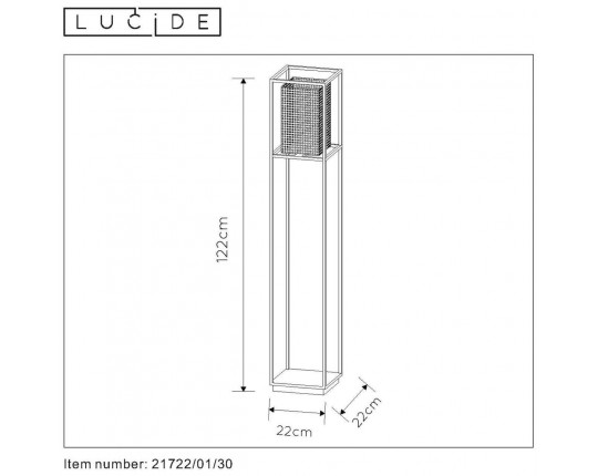 Торшер Lucide Sansa 21722/01/30