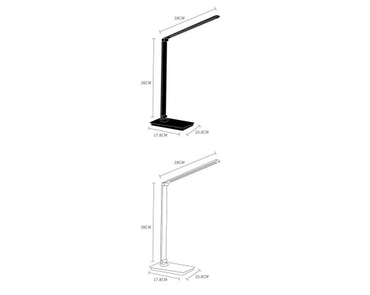 Настольная лампа Arte Lamp Edward A5126LT-1BK