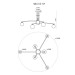 Потолочная люстра MyFar Stacy MR1015-6P