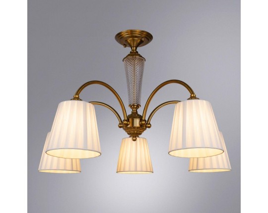 Потолочная люстра Arte Lamp Gracie A7301PL-5PB