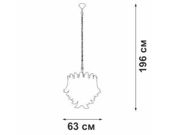 Подвесная люстра Vitaluce V5860-9/10