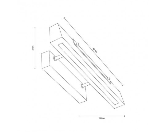 Настенный светильник Deko-Light Madera 341248