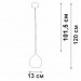 Подвесной светильник Vitaluce V48130-13/1S