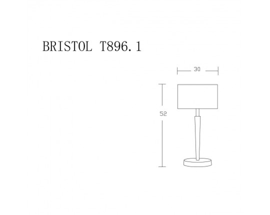 Настольная лампа Lucia Tucci Bristol T896.1