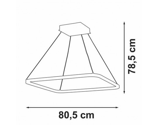 Подвесная люстра Vitaluce V04661-03/1S