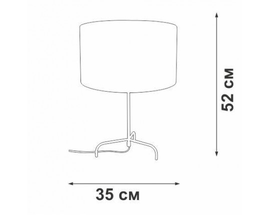 Настольная лампа Vitaluce V29920-8/1L