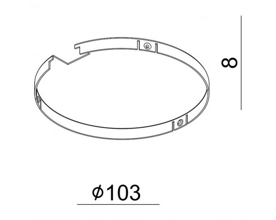 Заглушка Deko-Light Uni II Max 930395