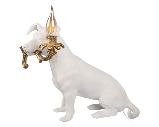 Настольная лампа Loft IT Dog 10312 White